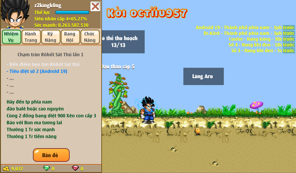 Nick Ngọc Rồng Online VIP giá rẻ, NickDaoQuan.Com, Shop Nick Ngọc Rồng