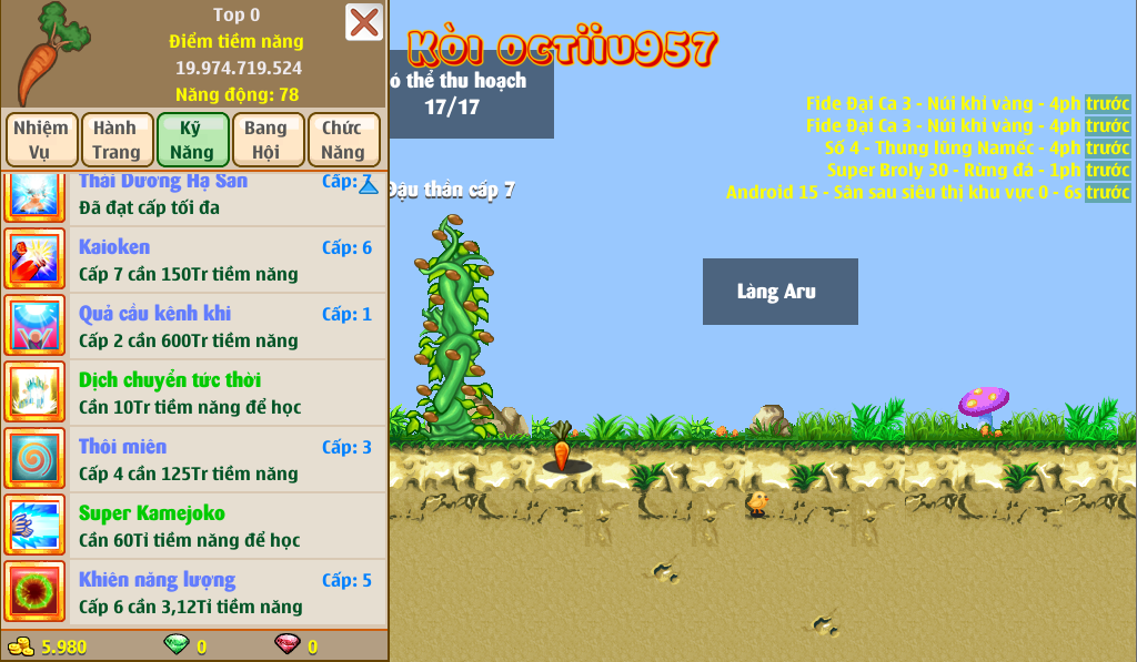 Nick Ngọc Rồng Online VIP giá rẻ, NickDaoQuan.Com, Shop Nick Ngọc Rồng