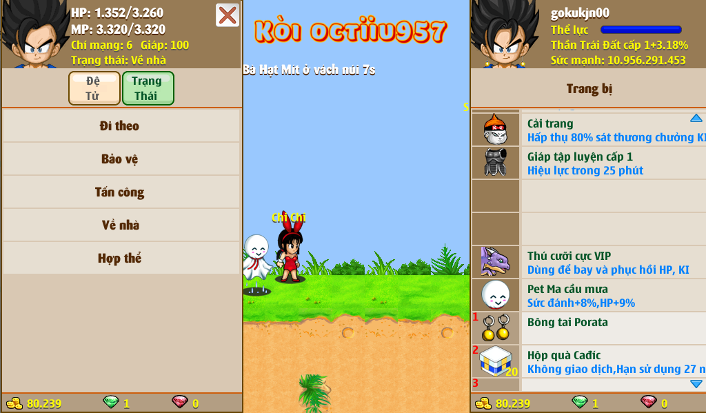 Nick Ngọc Rồng Online VIP giá rẻ, NickDaoQuan.Com, Shop Nick Ngọc Rồng