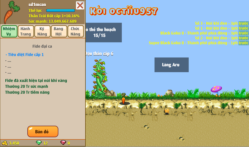 Nick Ngọc Rồng Online VIP giá rẻ, NickDaoQuan.Com, Shop Nick Ngọc Rồng