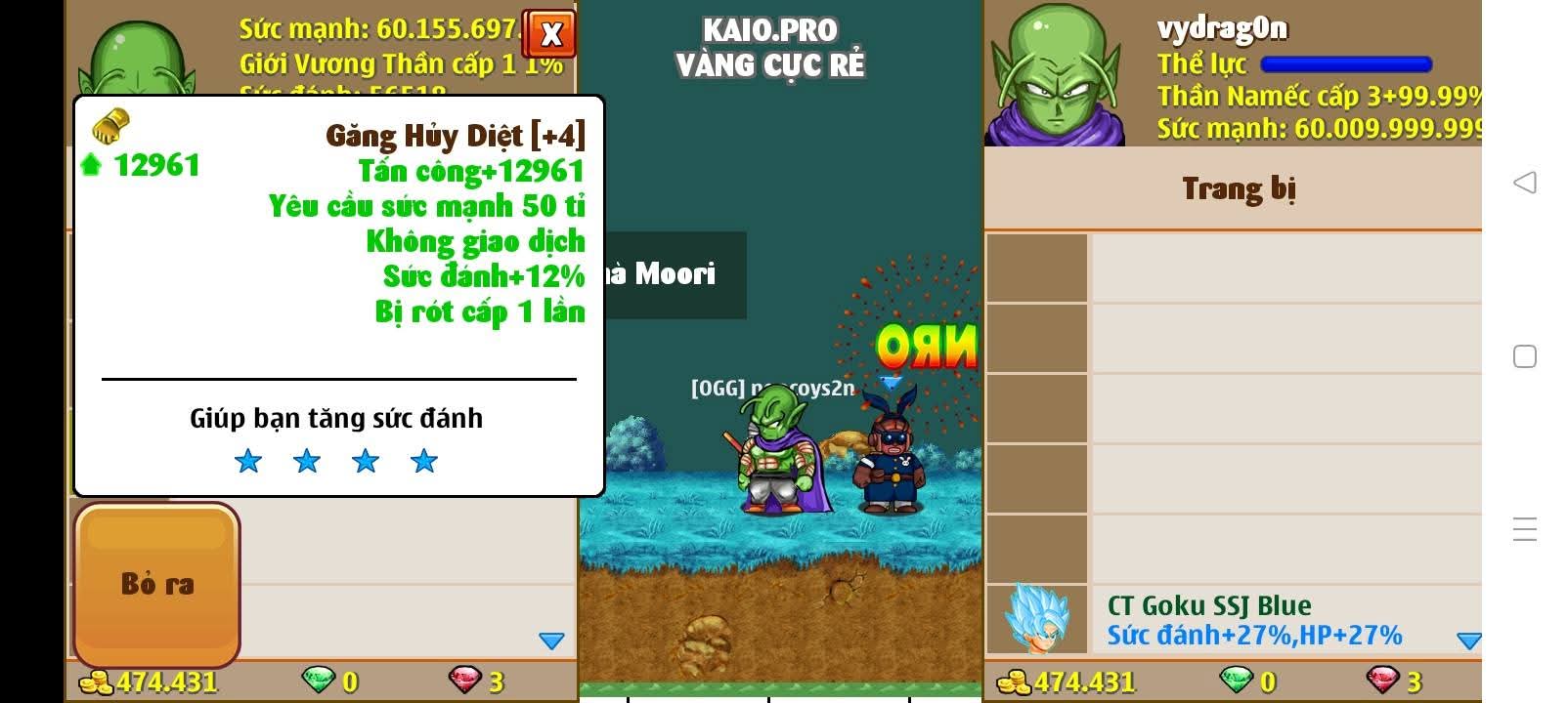 Nick Ngọc Rồng Online VIP giá rẻ, NickDaoQuan.Com, Shop Nick Ngọc Rồng