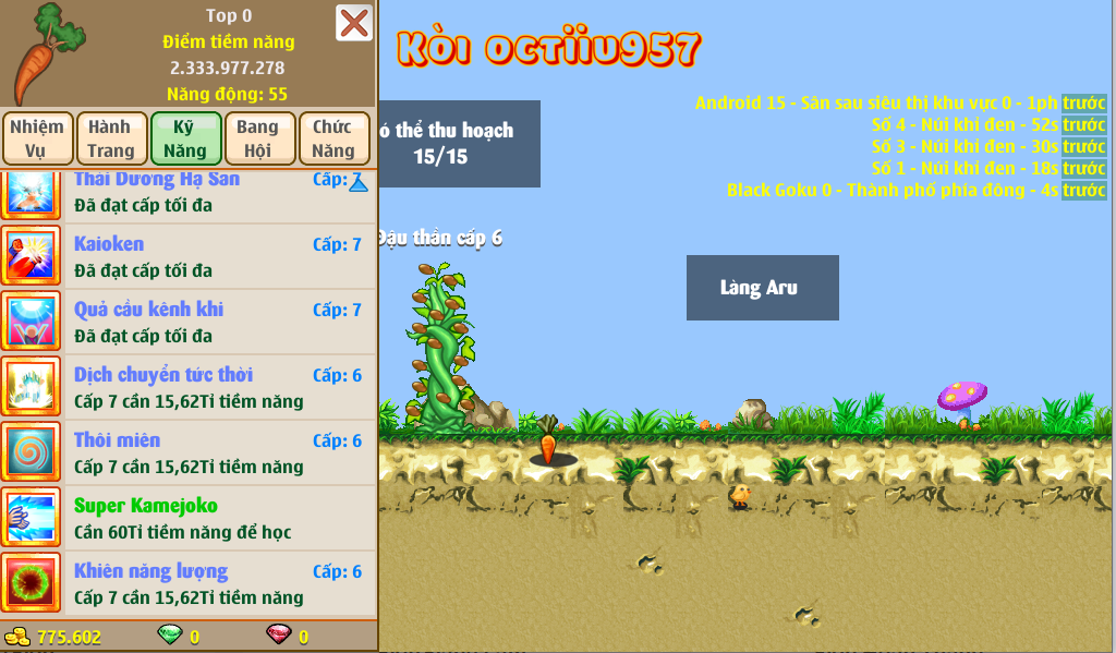 Nick Ngọc Rồng Online VIP giá rẻ, NickDaoQuan.Com, Shop Nick Ngọc Rồng