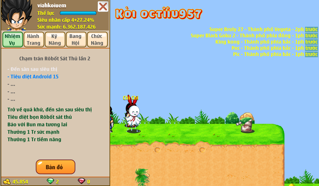 Nick Ngọc Rồng Online VIP giá rẻ, NickDaoQuan.Com, Shop Nick Ngọc Rồng