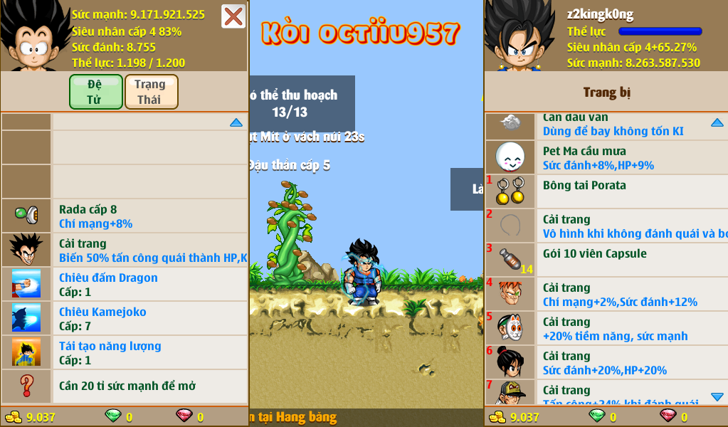 Nick Ngọc Rồng Online VIP giá rẻ, NickDaoQuan.Com, Shop Nick Ngọc Rồng