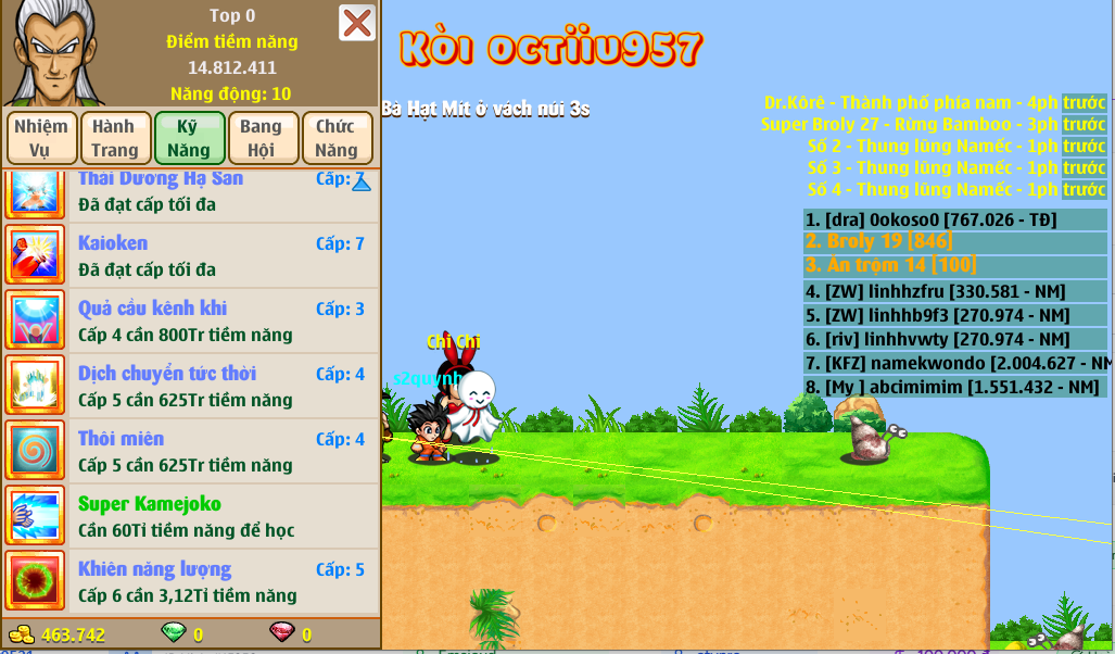 Nick Ngọc Rồng Online VIP giá rẻ, NickDaoQuan.Com, Shop Nick Ngọc Rồng