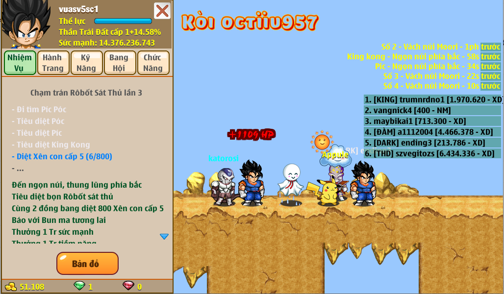 Nick Ngọc Rồng Online VIP giá rẻ, NickDaoQuan.Com, Shop Nick Ngọc Rồng