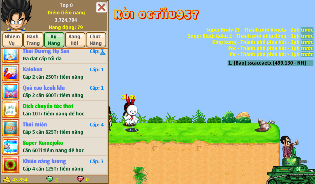 Nick Ngọc Rồng Online VIP giá rẻ, NickDaoQuan.Com, Shop Nick Ngọc Rồng