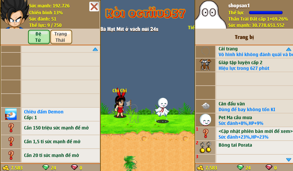 Nick Ngọc Rồng Online VIP giá rẻ, NickDaoQuan.Com, Shop Nick Ngọc Rồng