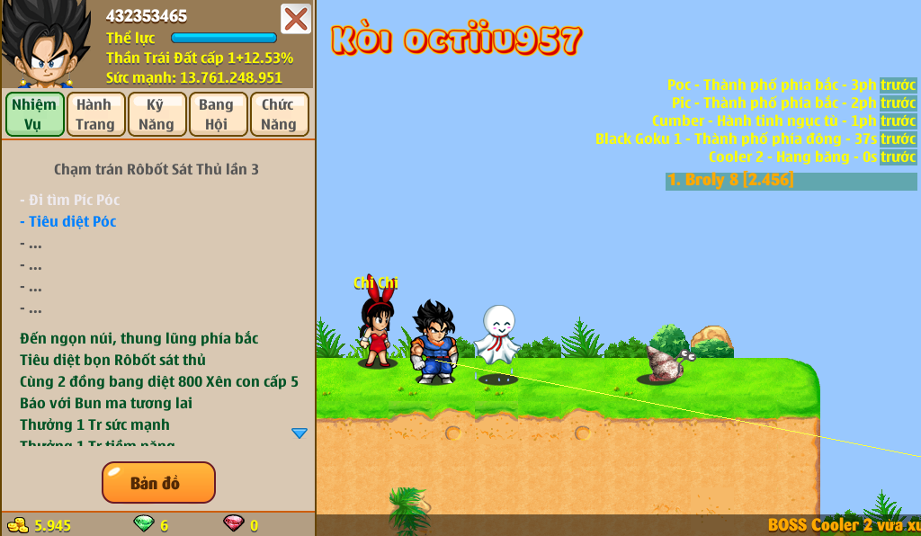 Nick Ngọc Rồng Online VIP giá rẻ, NickDaoQuan.Com, Shop Nick Ngọc Rồng