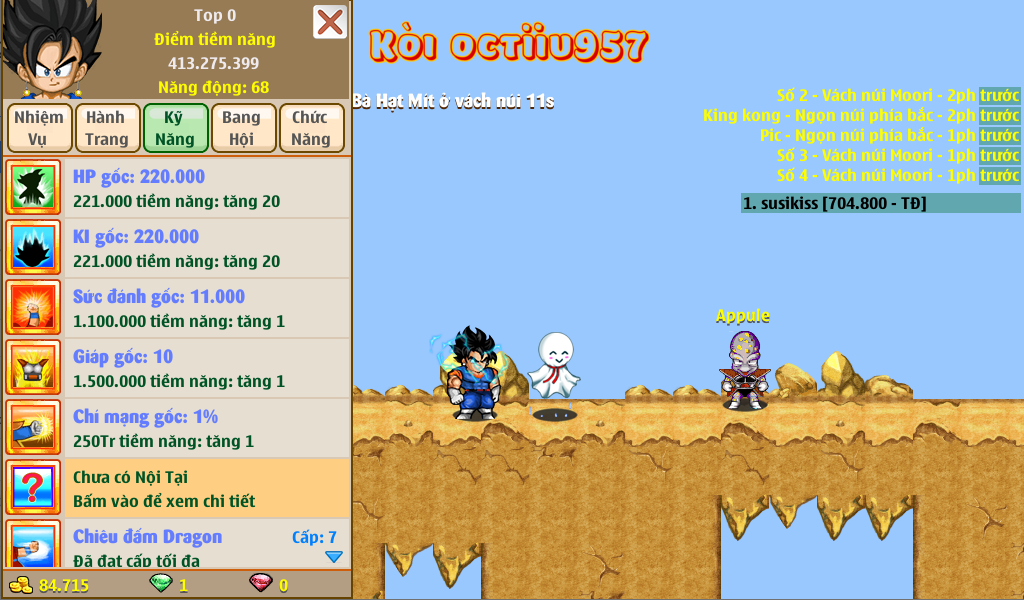 Nick Ngọc Rồng Online VIP giá rẻ, NickDaoQuan.Com, Shop Nick Ngọc Rồng