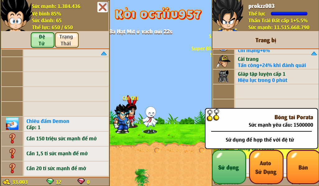 Nick Ngọc Rồng Online VIP giá rẻ, NickDaoQuan.Com, Shop Nick Ngọc Rồng