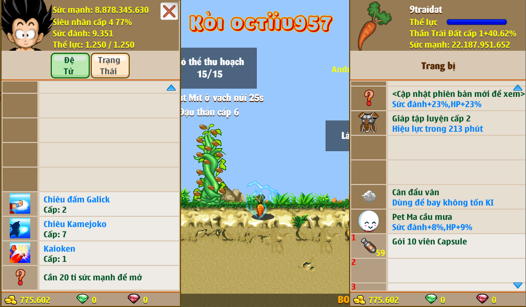 Nick Ngọc Rồng Online VIP giá rẻ, NickDaoQuan.Com, Shop Nick Ngọc Rồng