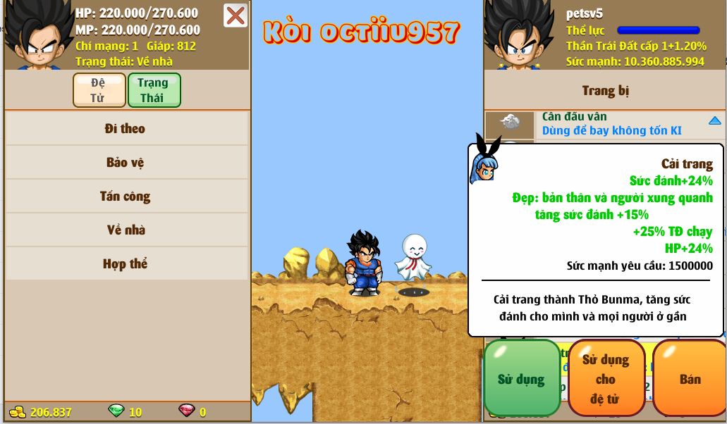 Nick Ngọc Rồng Online VIP giá rẻ, NickDaoQuan.Com, Shop Nick Ngọc Rồng