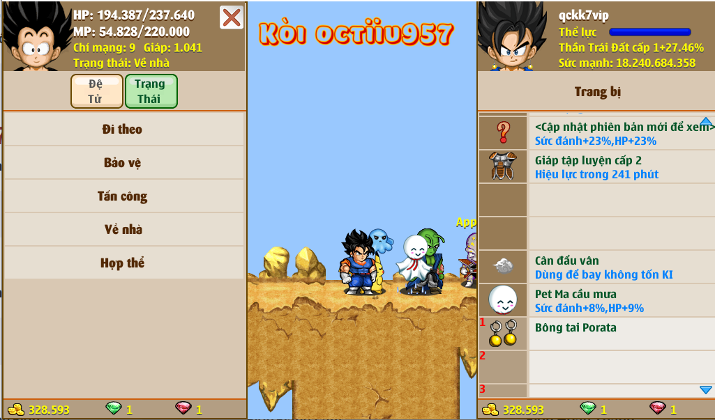 Nick Ngọc Rồng Online VIP giá rẻ, NickDaoQuan.Com, Shop Nick Ngọc Rồng