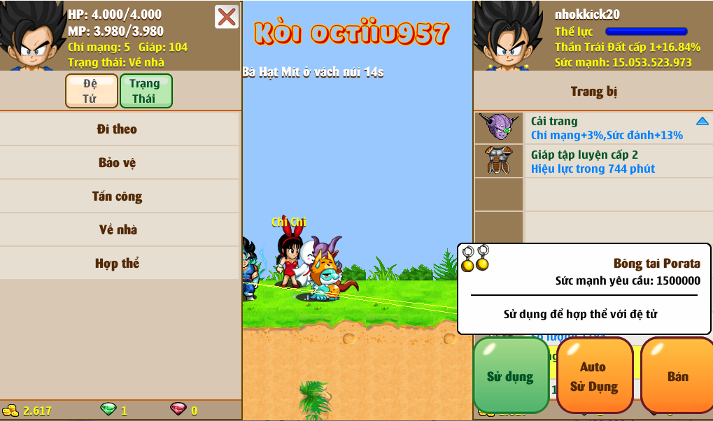 Nick Ngọc Rồng Online VIP giá rẻ, NickDaoQuan.Com, Shop Nick Ngọc Rồng