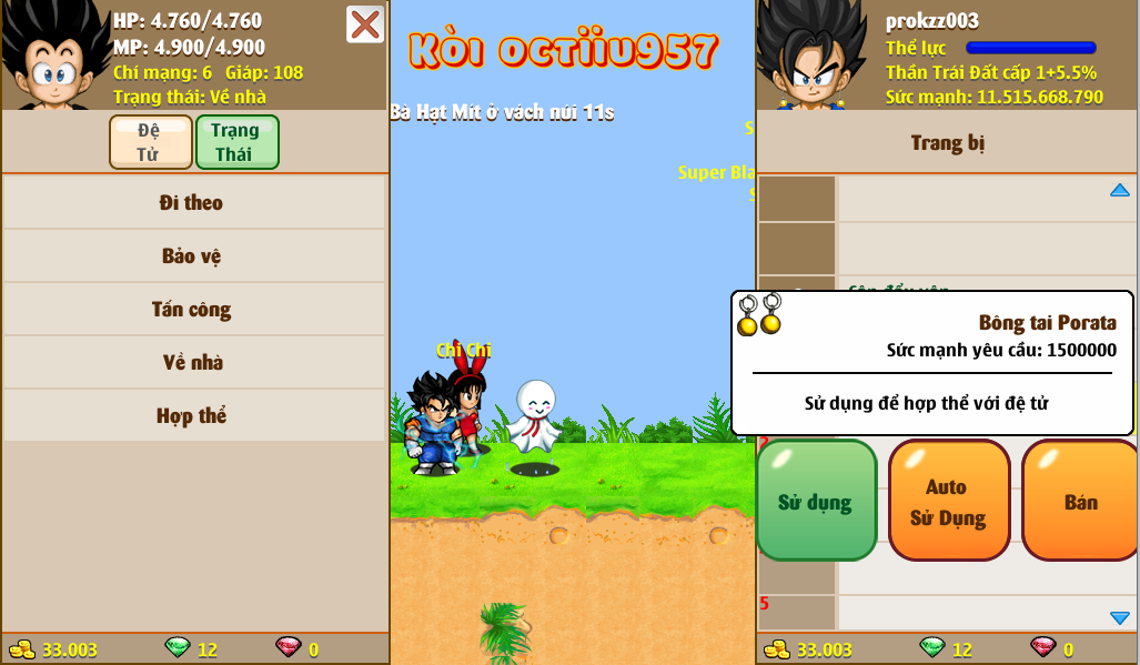 Nick Ngọc Rồng Online VIP giá rẻ, NickDaoQuan.Com, Shop Nick Ngọc Rồng