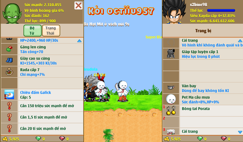 Nick Ngọc Rồng Online VIP giá rẻ, NickDaoQuan.Com, Shop Nick Ngọc Rồng