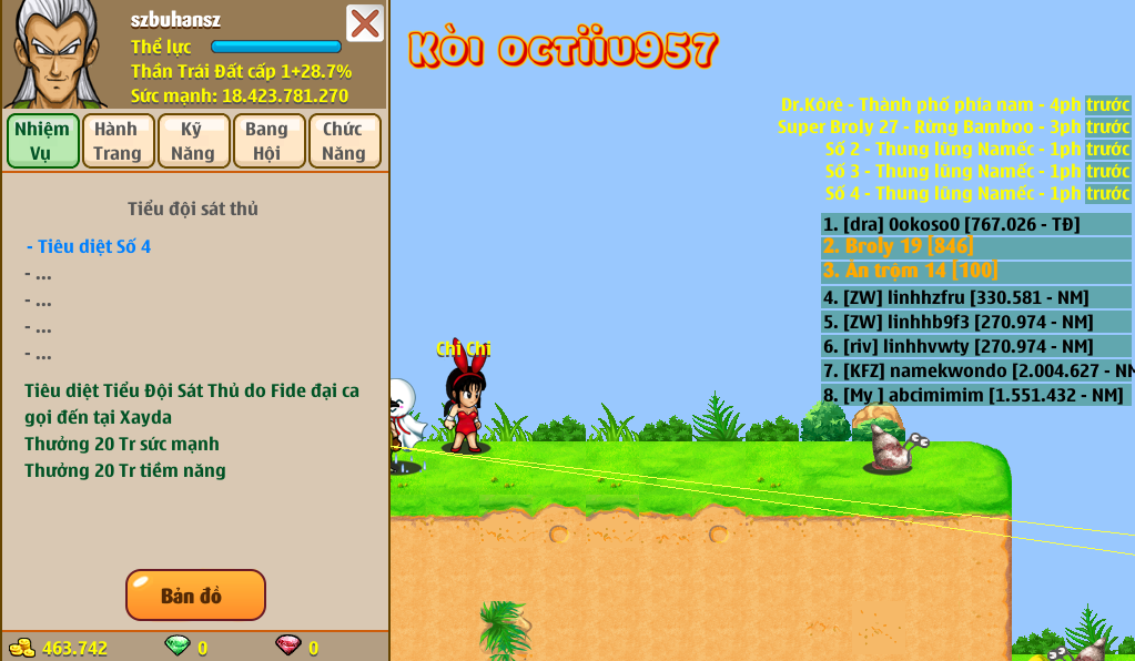 Nick Ngọc Rồng Online VIP giá rẻ, NickDaoQuan.Com, Shop Nick Ngọc Rồng