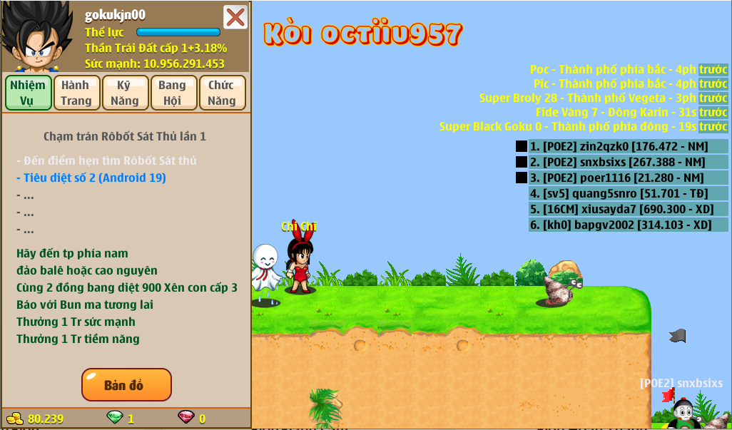 Nick Ngọc Rồng Online VIP giá rẻ, NickDaoQuan.Com, Shop Nick Ngọc Rồng