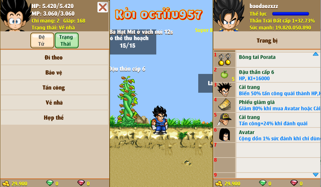 Nick Ngọc Rồng Online VIP giá rẻ, NickDaoQuan.Com, Shop Nick Ngọc Rồng