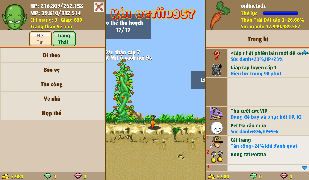 Nick Ngọc Rồng Online VIP giá rẻ, NickDaoQuan.Com, Shop Nick Ngọc Rồng