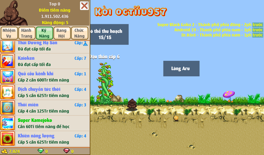 Nick Ngọc Rồng Online VIP giá rẻ, NickDaoQuan.Com, Shop Nick Ngọc Rồng