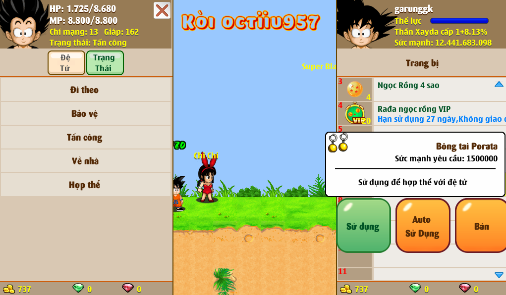 Nick Ngọc Rồng Online VIP giá rẻ, NickDaoQuan.Com, Shop Nick Ngọc Rồng