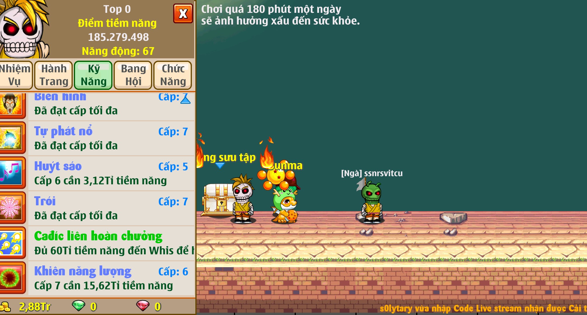 Nick Ngọc Rồng Online VIP giá rẻ, NickDaoquan.Vn, Shop Nick Ngọc Rồng