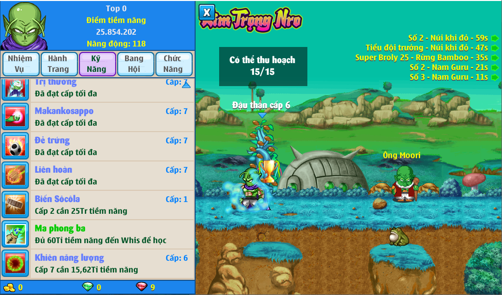 Nick Ngọc Rồng Online VIP giá rẻ, NickDaoQuan.Com, Shop Nick Ngọc Rồng