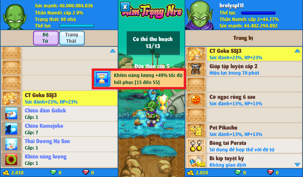 Nick Ngọc Rồng Online VIP giá rẻ, NickDaoQuan.Com, Shop Nick Ngọc Rồng