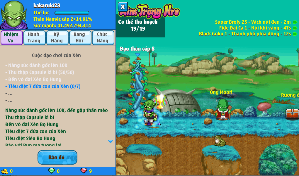 Nick Ngọc Rồng Online VIP giá rẻ, NickDaoQuan.Com, Shop Nick Ngọc Rồng