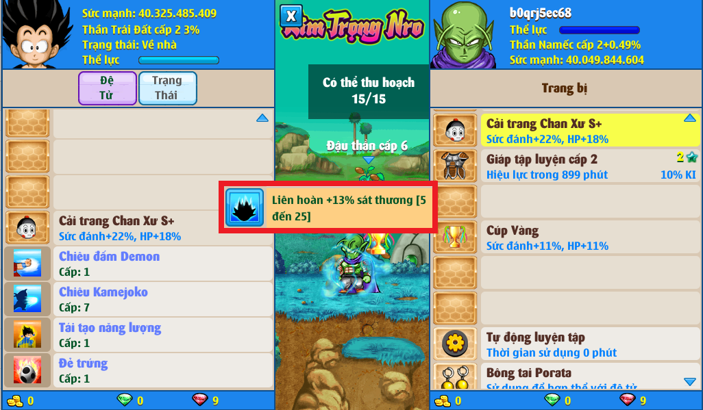 Nick Ngọc Rồng Online VIP giá rẻ, NickDaoQuan.Com, Shop Nick Ngọc Rồng