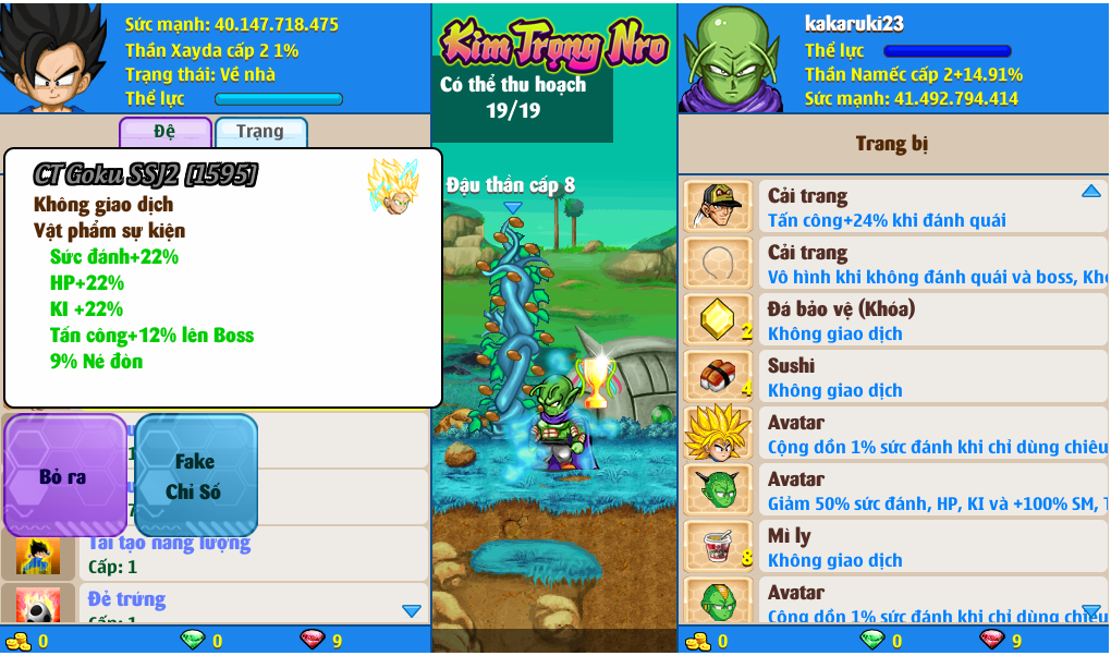 Nick Ngọc Rồng Online VIP giá rẻ, NickDaoQuan.Com, Shop Nick Ngọc Rồng