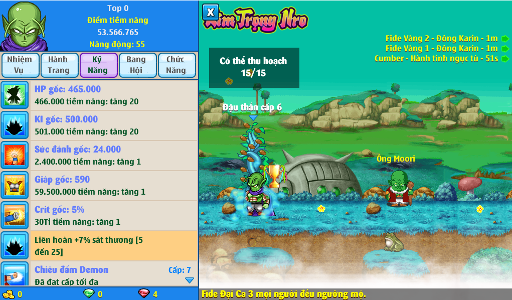 Nick Ngọc Rồng Online VIP giá rẻ, NickDaoQuan.Com, Shop Nick Ngọc Rồng