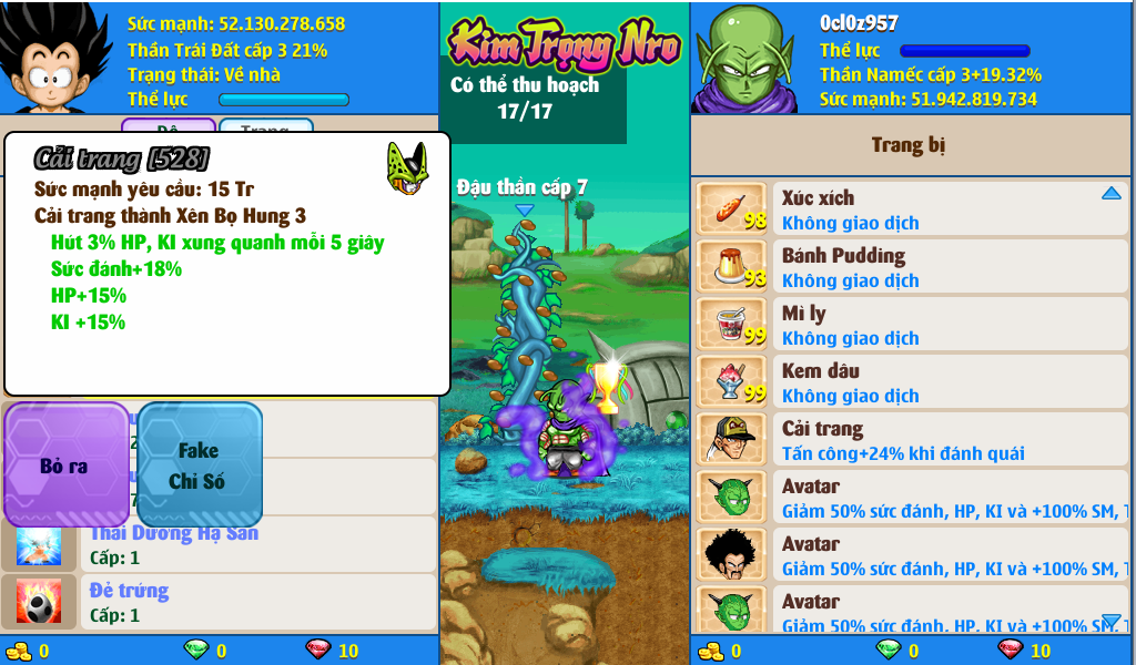 Nick Ngọc Rồng Online VIP giá rẻ, NickDaoQuan.Com, Shop Nick Ngọc Rồng