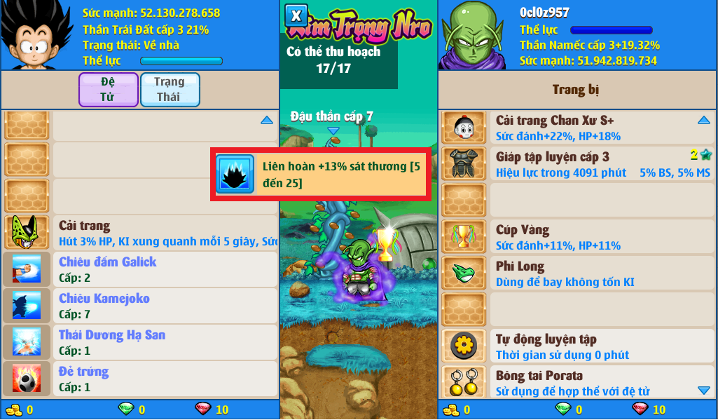 Nick Ngọc Rồng Online VIP giá rẻ, NickDaoQuan.Com, Shop Nick Ngọc Rồng