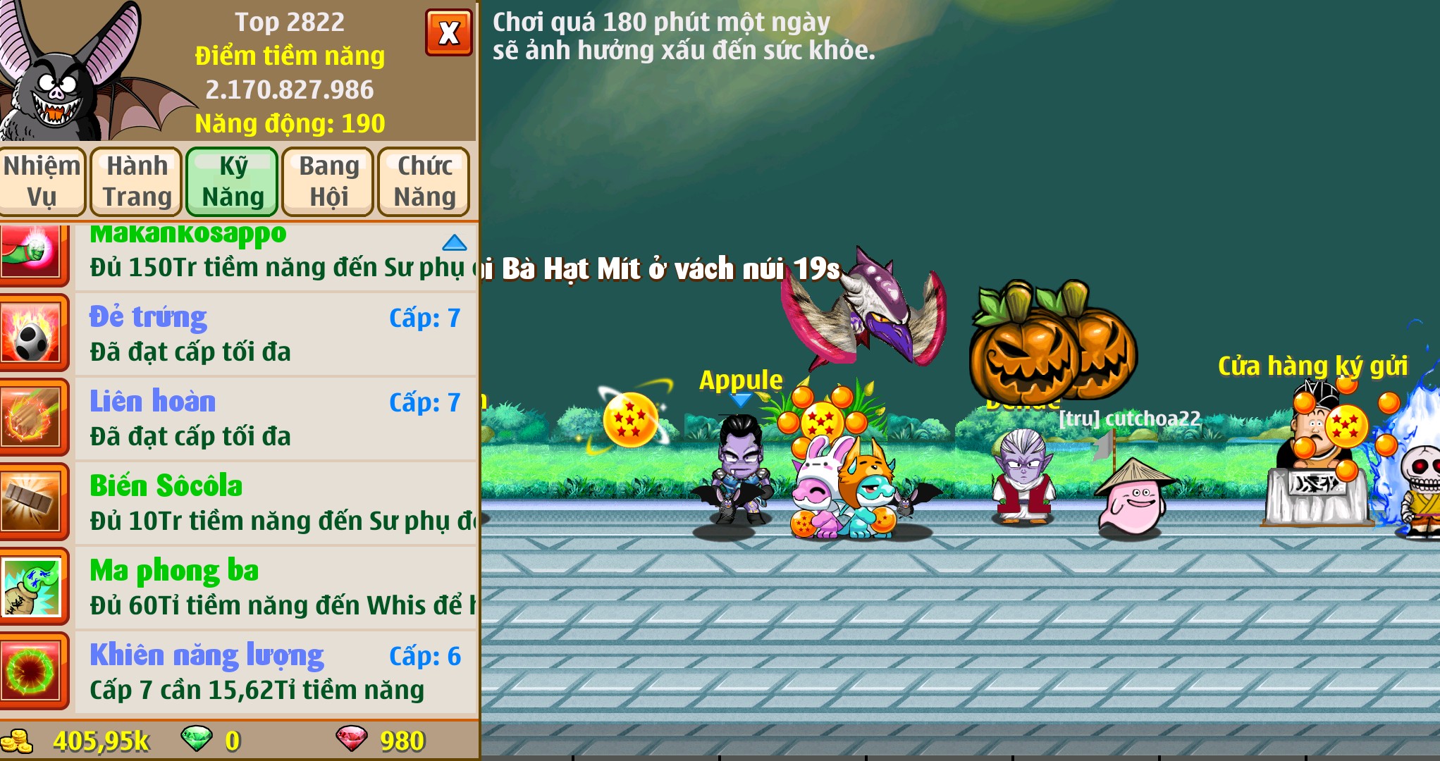 Nick Ngọc Rồng Online VIP giá rẻ, NickDaoquan.Vn, Shop Nick Ngọc Rồng