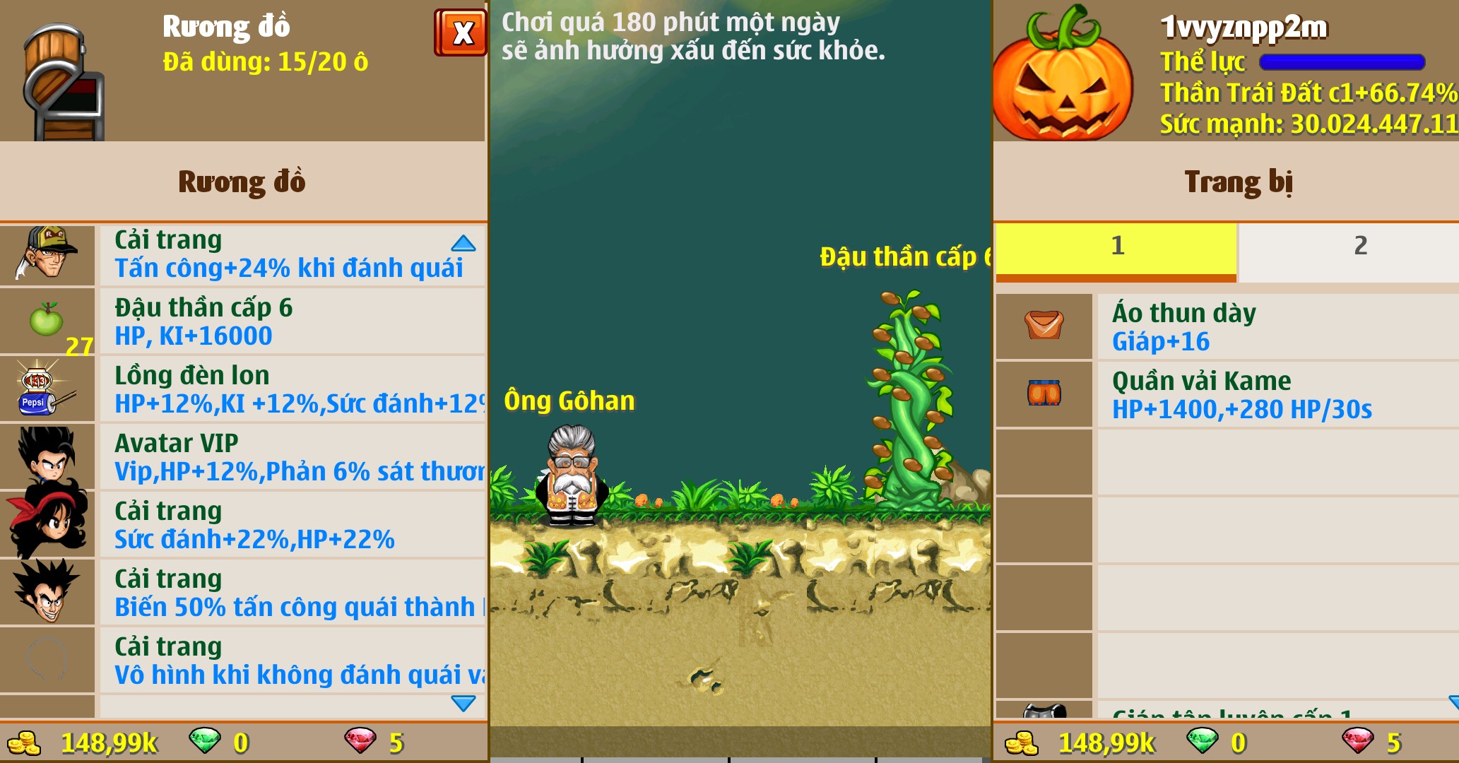 Nick Ngọc Rồng Online VIP giá rẻ, NickDaoquan.Vn, Shop Nick Ngọc Rồng