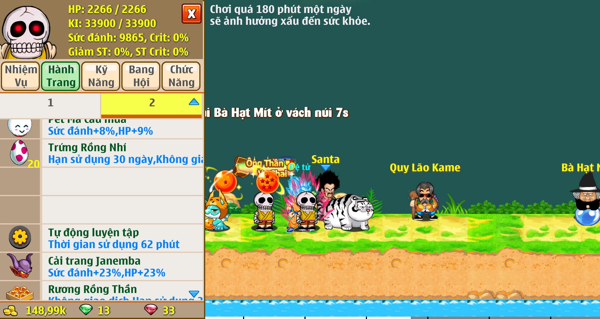 Nick Ngọc Rồng Online VIP giá rẻ, NickDaoquan.Vn, Shop Nick Ngọc Rồng