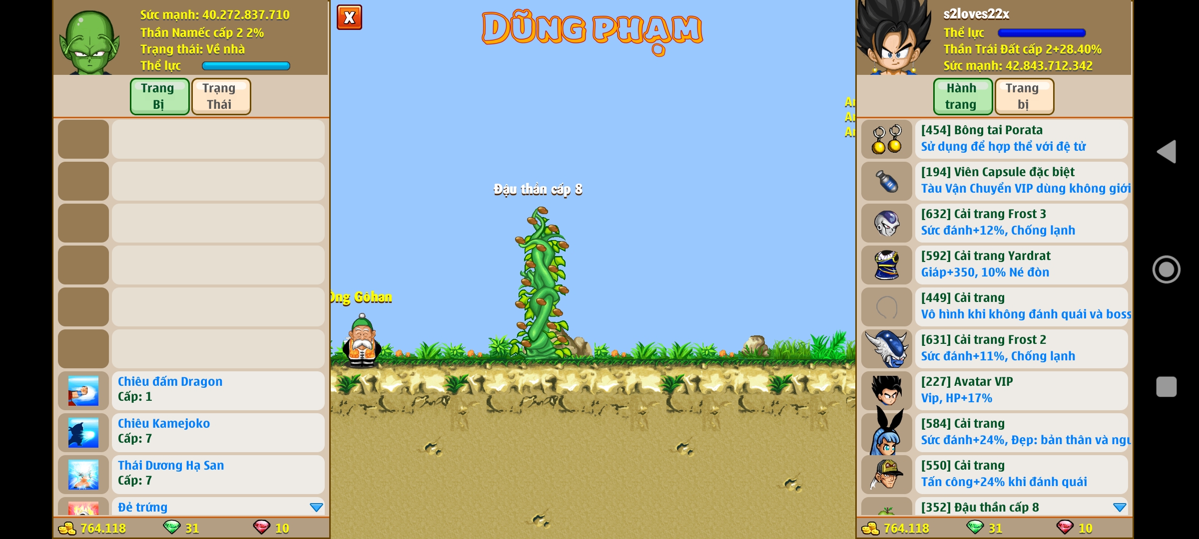 Nick Ngọc Rồng Online VIP giá rẻ, NickDaoQuan.Com, Shop Nick Ngọc Rồng