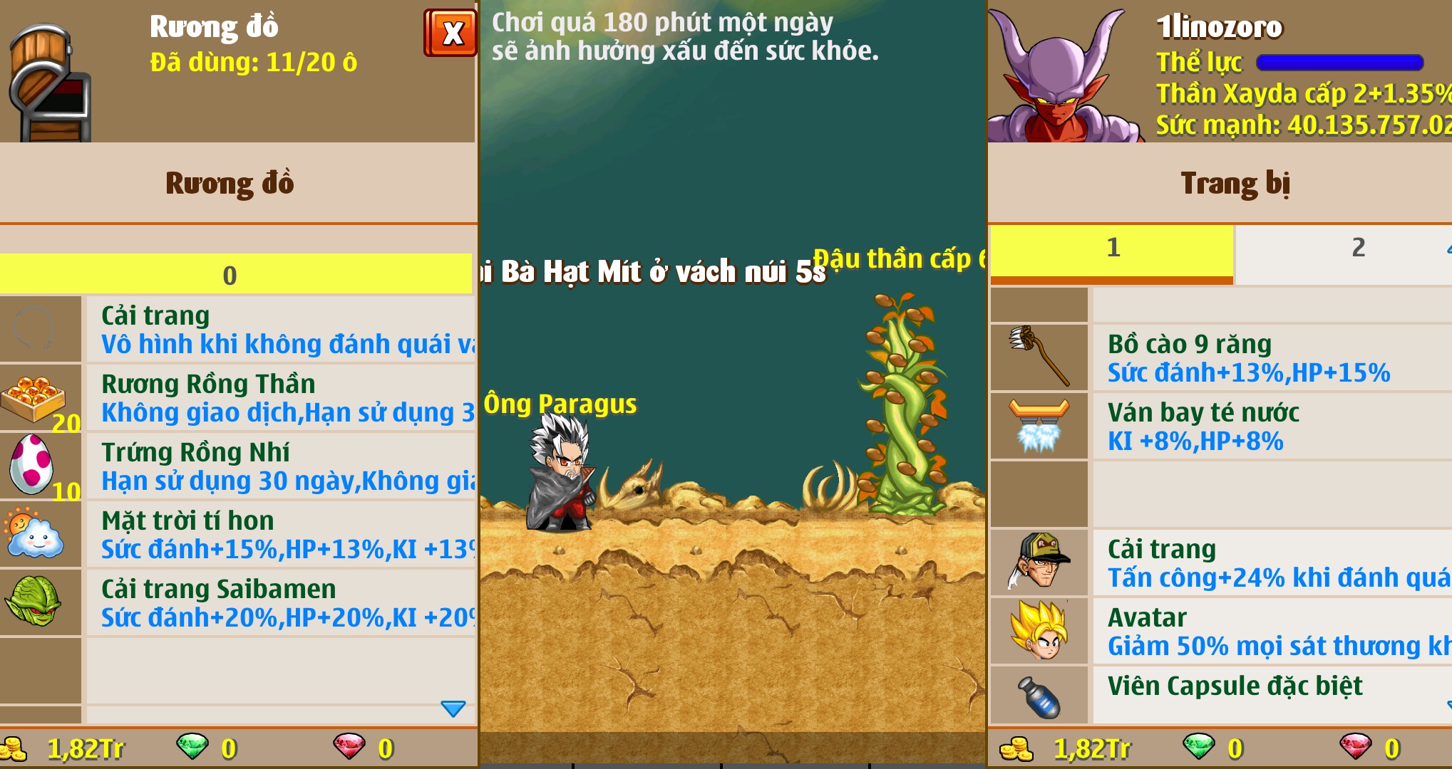 Nick Ngọc Rồng Online VIP giá rẻ, NickDaoquan.Vn, Shop Nick Ngọc Rồng