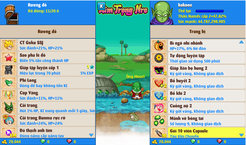 Nick Ngọc Rồng Online VIP giá rẻ, NickDaoQuan.Com, Shop Nick Ngọc Rồng