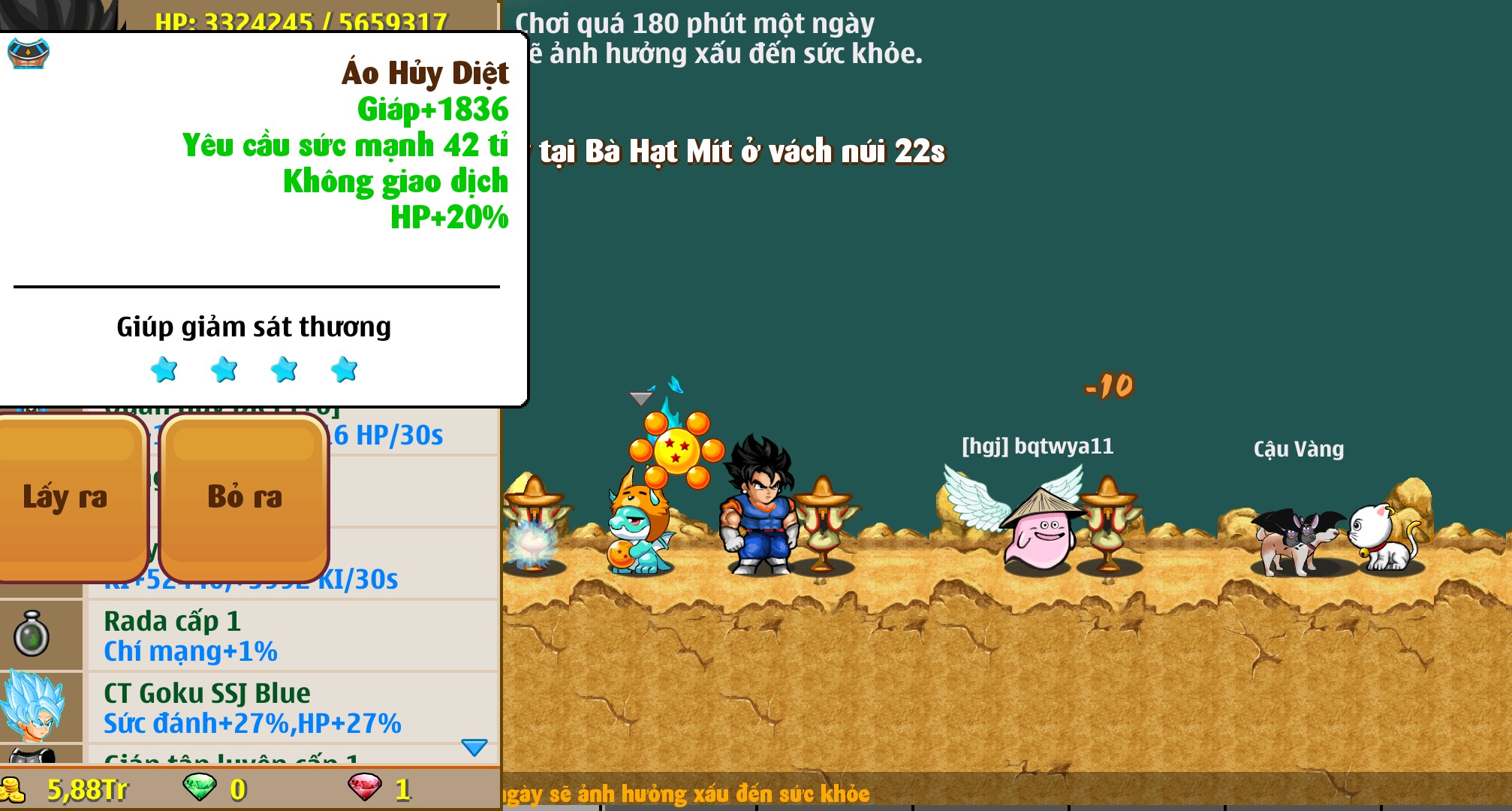 Nick Ngọc Rồng Online VIP giá rẻ, NickDaoquan.Vn, Shop Nick Ngọc Rồng