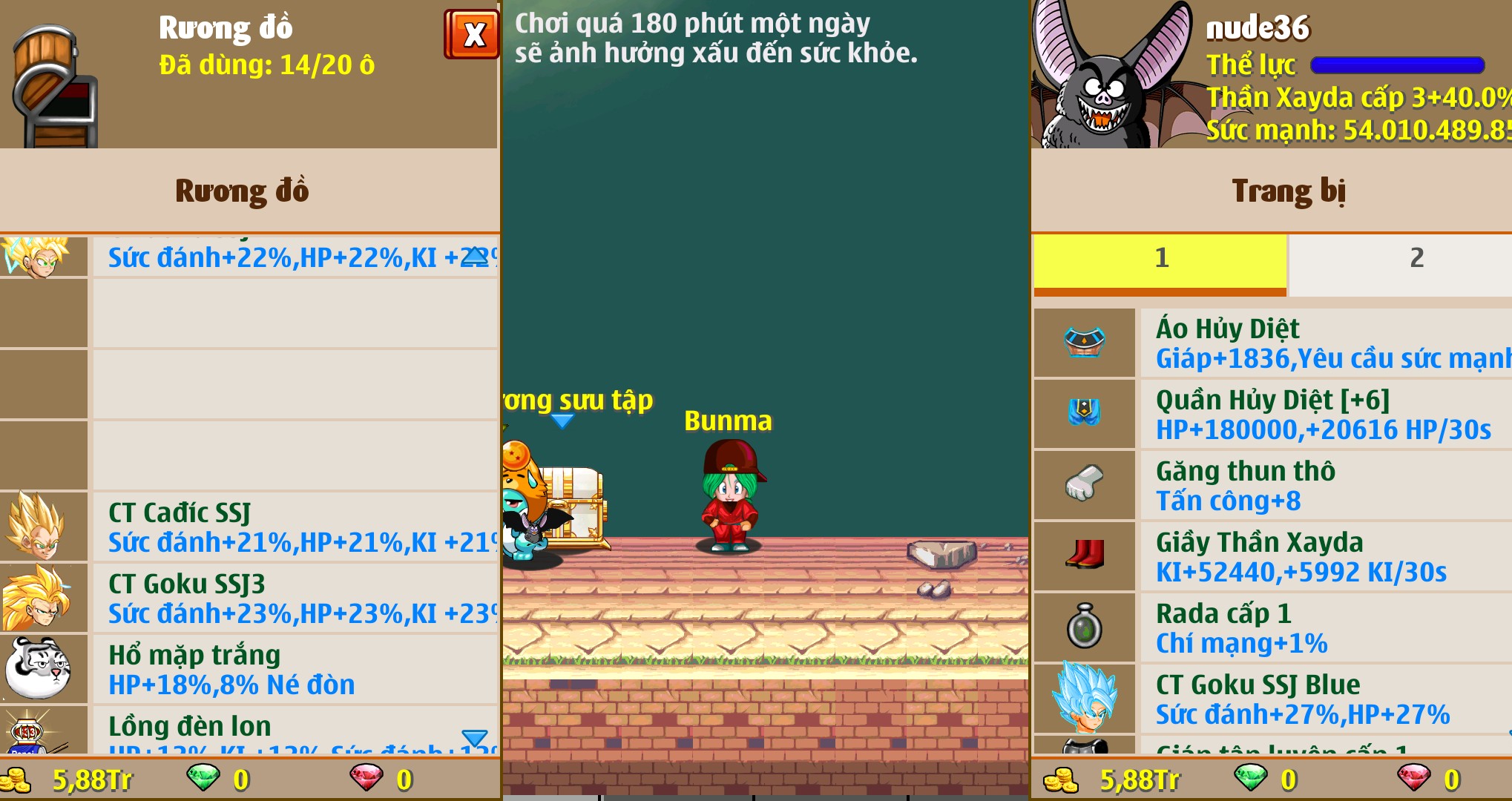 Nick Ngọc Rồng Online VIP giá rẻ, NickDaoquan.Vn, Shop Nick Ngọc Rồng