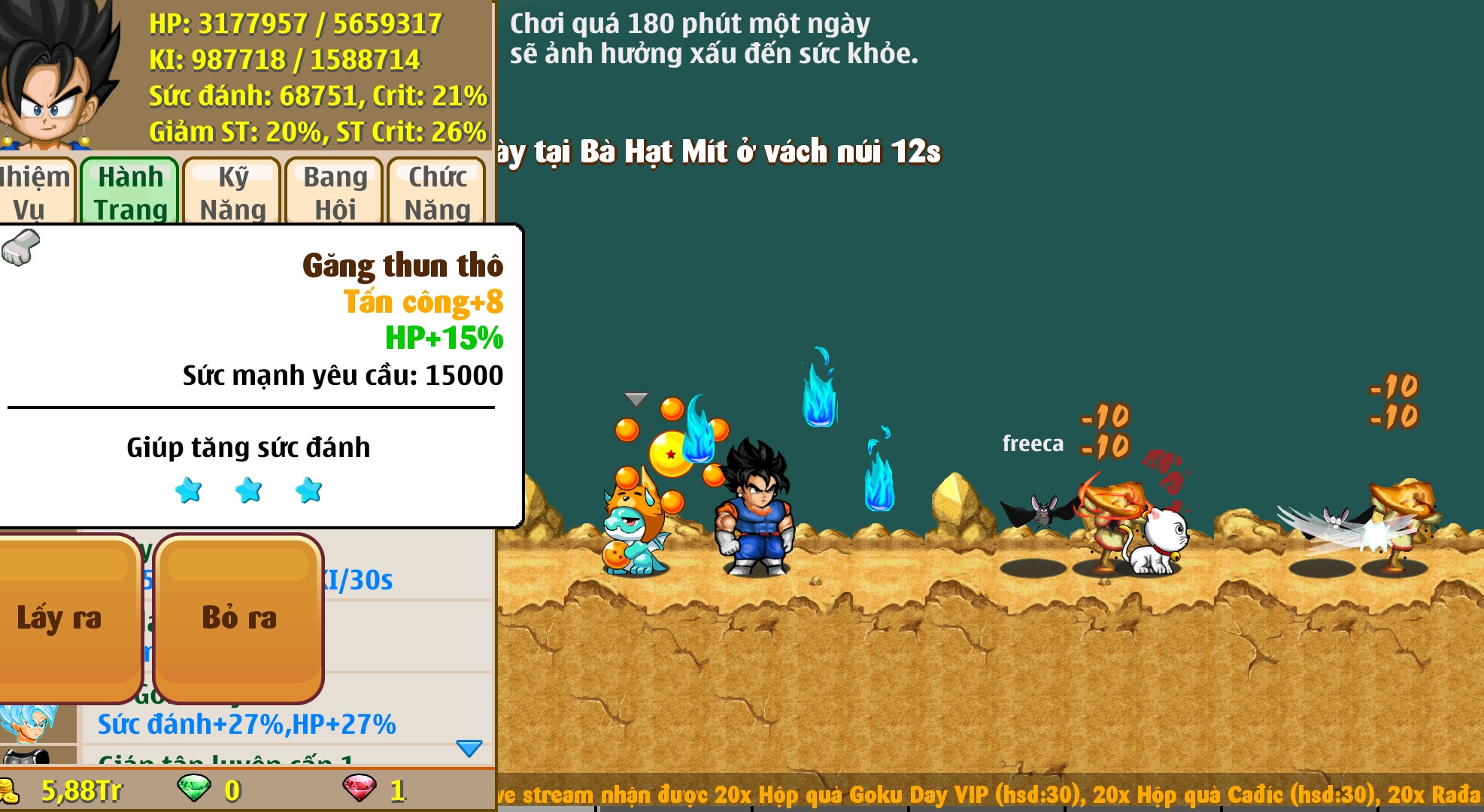 Nick Ngọc Rồng Online VIP giá rẻ, NickDaoquan.Vn, Shop Nick Ngọc Rồng