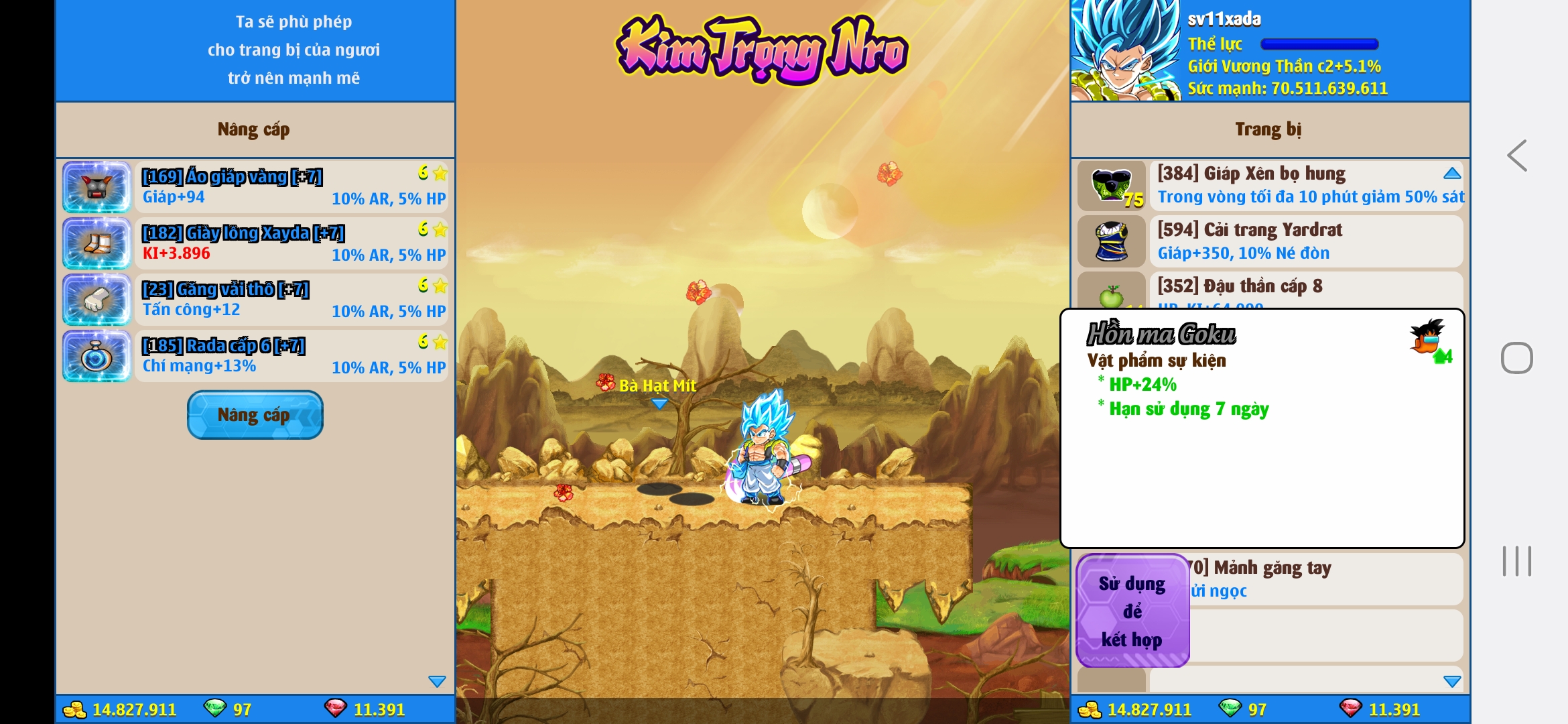 Nick Ngọc Rồng Online VIP giá rẻ, NickDaoQuan.Com, Shop Nick Ngọc Rồng