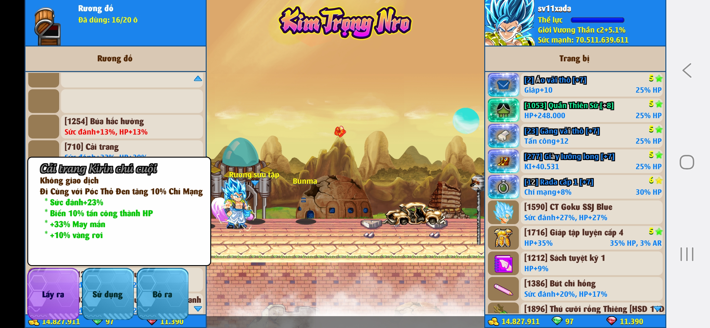 Nick Ngọc Rồng Online VIP giá rẻ, NickDaoQuan.Com, Shop Nick Ngọc Rồng