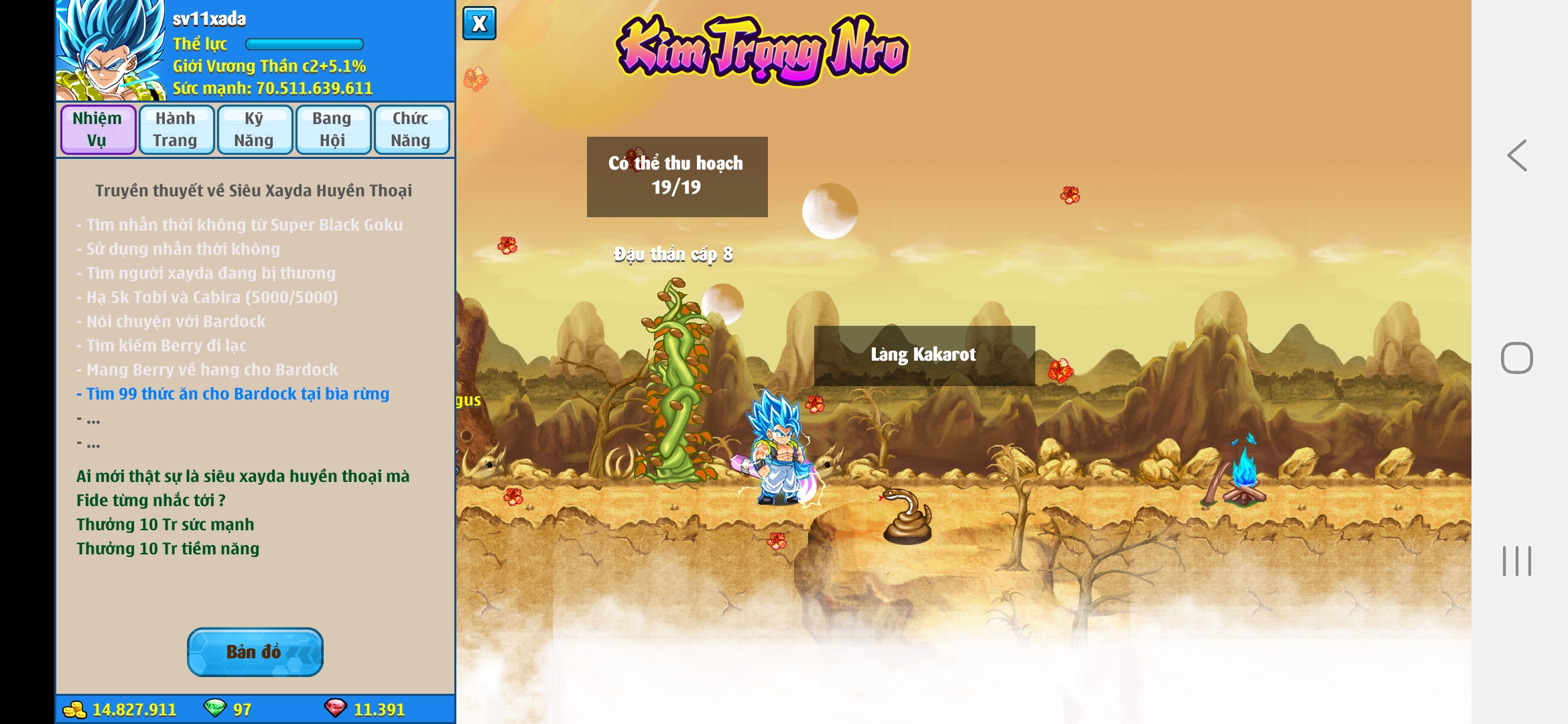 Nick Ngọc Rồng Online VIP giá rẻ, NickDaoQuan.Com, Shop Nick Ngọc Rồng