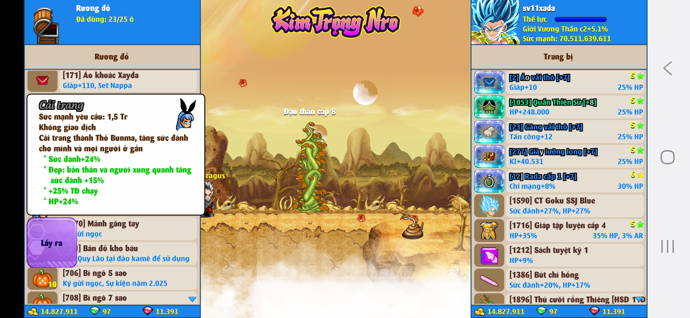 Nick Ngọc Rồng Online VIP giá rẻ, NickDaoQuan.Com, Shop Nick Ngọc Rồng