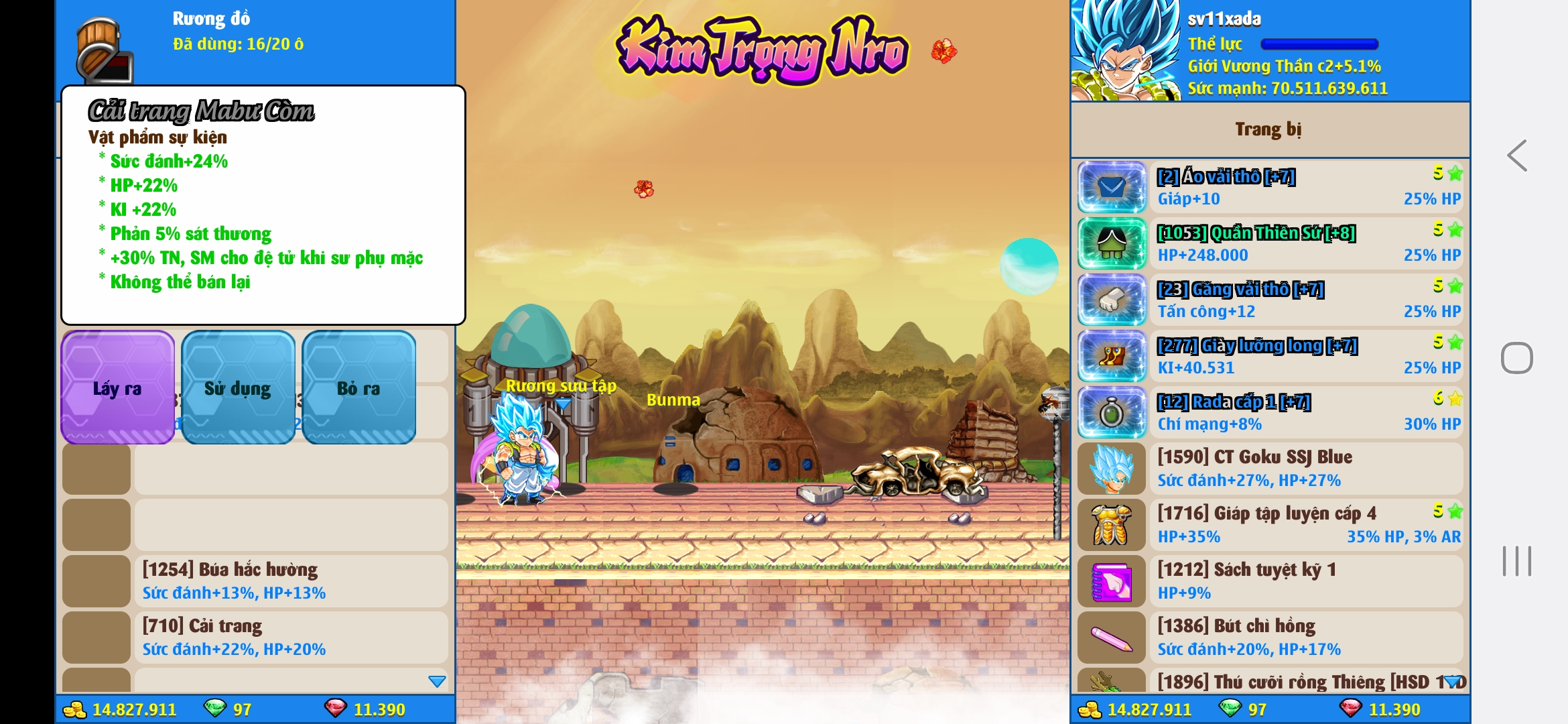 Nick Ngọc Rồng Online VIP giá rẻ, NickDaoQuan.Com, Shop Nick Ngọc Rồng